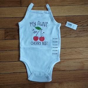 Old Navy White Tank Top - My Aunt is the Cherry Best